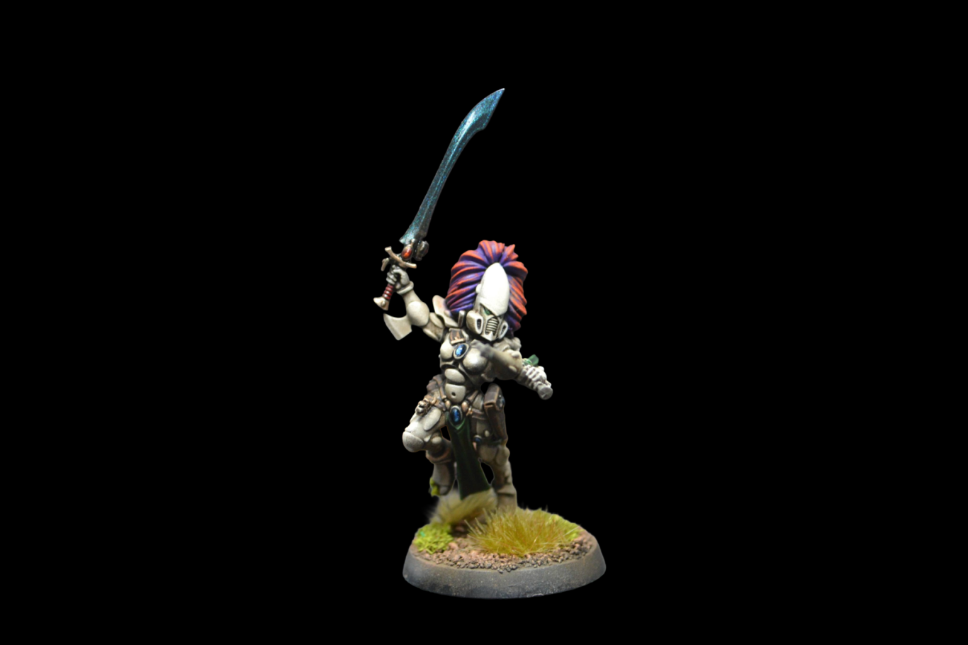 Aeldari Howling Banshee - Knochenrüstung mit Energieschwert - Echoes of Colour.